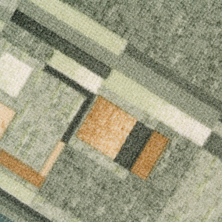 Protiskluzný běhoun Bombay 29 zelený